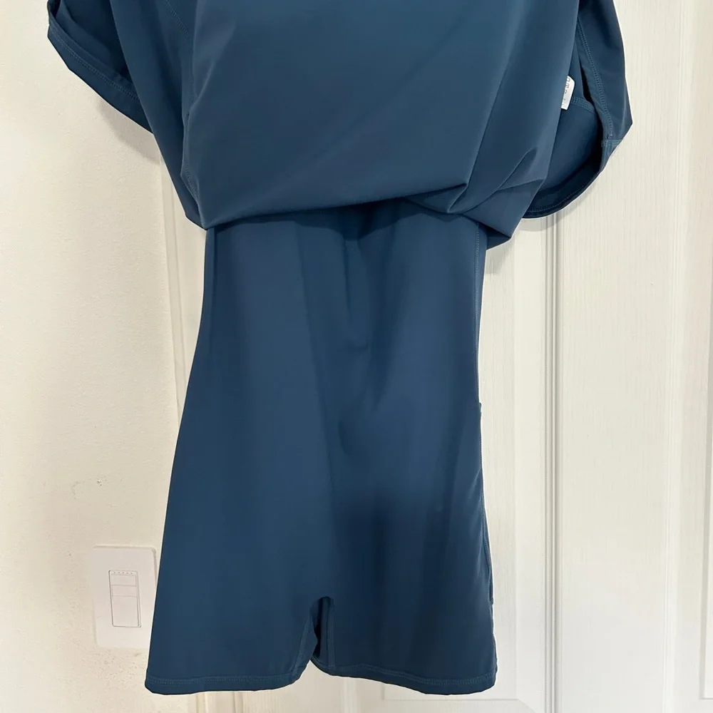 HALARA Teal Sleeveless Active Dress - Picture 3 of 4